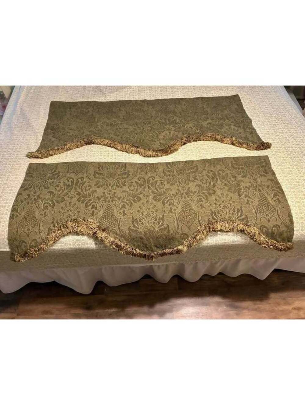 Springs Global Damask Valances set of 2